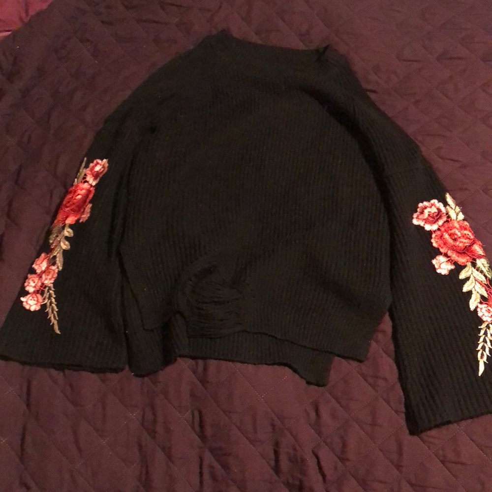 Black sweater